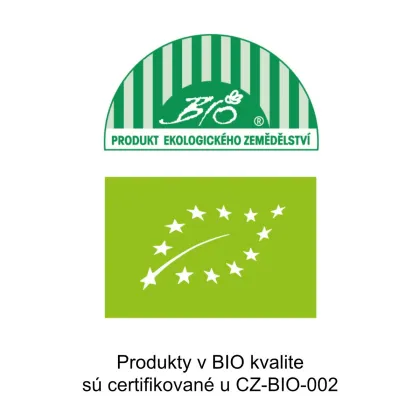 Produkty v BIO kvalite sú certifikované u CU-BIO-002.