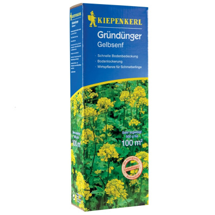 Zelené hnojenie - Žltá horčica - semená - 500 g