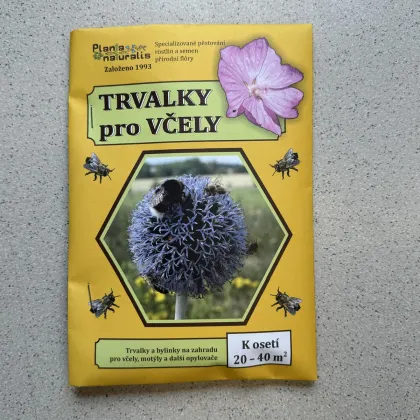 Kvetinová trváca lúka pre včely - Plata Naturalis - osivo lúčnych kvetov - 40 g