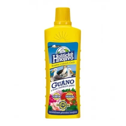 Hoštické hnojivo Guáno - tekuté hnojivo - 500 ml