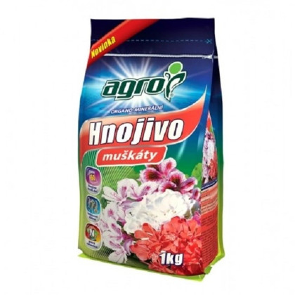 Minerálne hnojivo pre muškáty - Agro - 1 kg