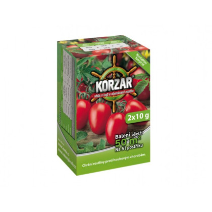 Korzar - prípravok proti hubovým chorobám - 2 x 10 g