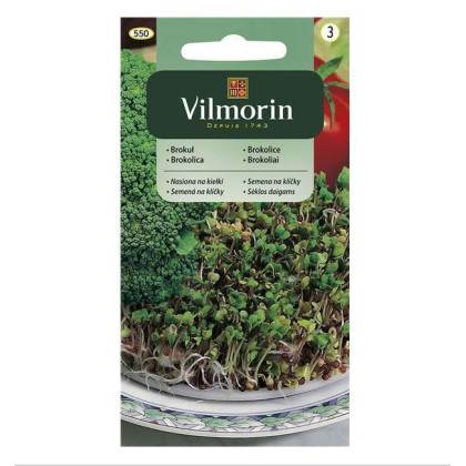 Semená na klíčky - Brokolica - Vilmorin - 5 g