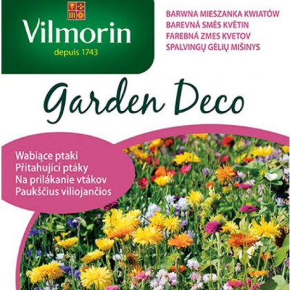 Vilmorin - farebná zmes kvetín priťahujúca vtáky - semená - 8 g