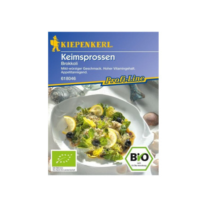 BIO Semená na klíčky - Bio brokolica - Kiepenkerl - 20 g