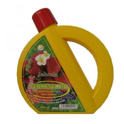 BIO hnojivo - Vermesfluid na jahody - 980 ml