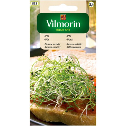 Semená na klíčky - Pór - Vilmorin - 1 g