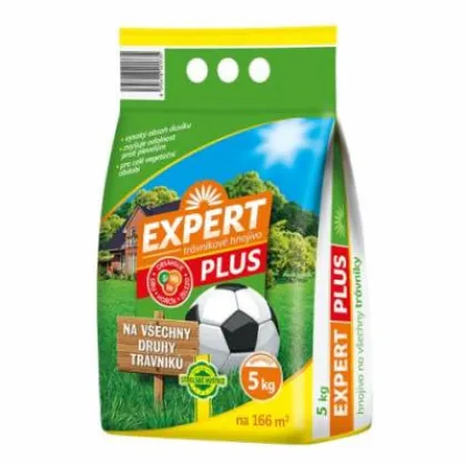 Expert - Hnojivo na všetky druhy trávnikov - granule - Forestina - 5 kg