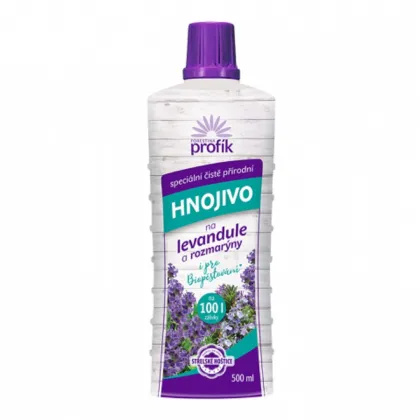 Hnojivo Profík na levandule a rozmaríny - Forestina - hnojivá - 500 ml