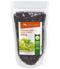 BIO Pohánka - Fagopyrum esculentum - bio semená na klíčenie - 200 g