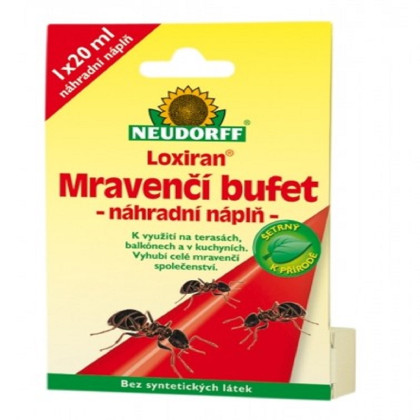 Mravčí bufet - náhradná náplň - Neudorff - ochrana rastlín - 20 ml