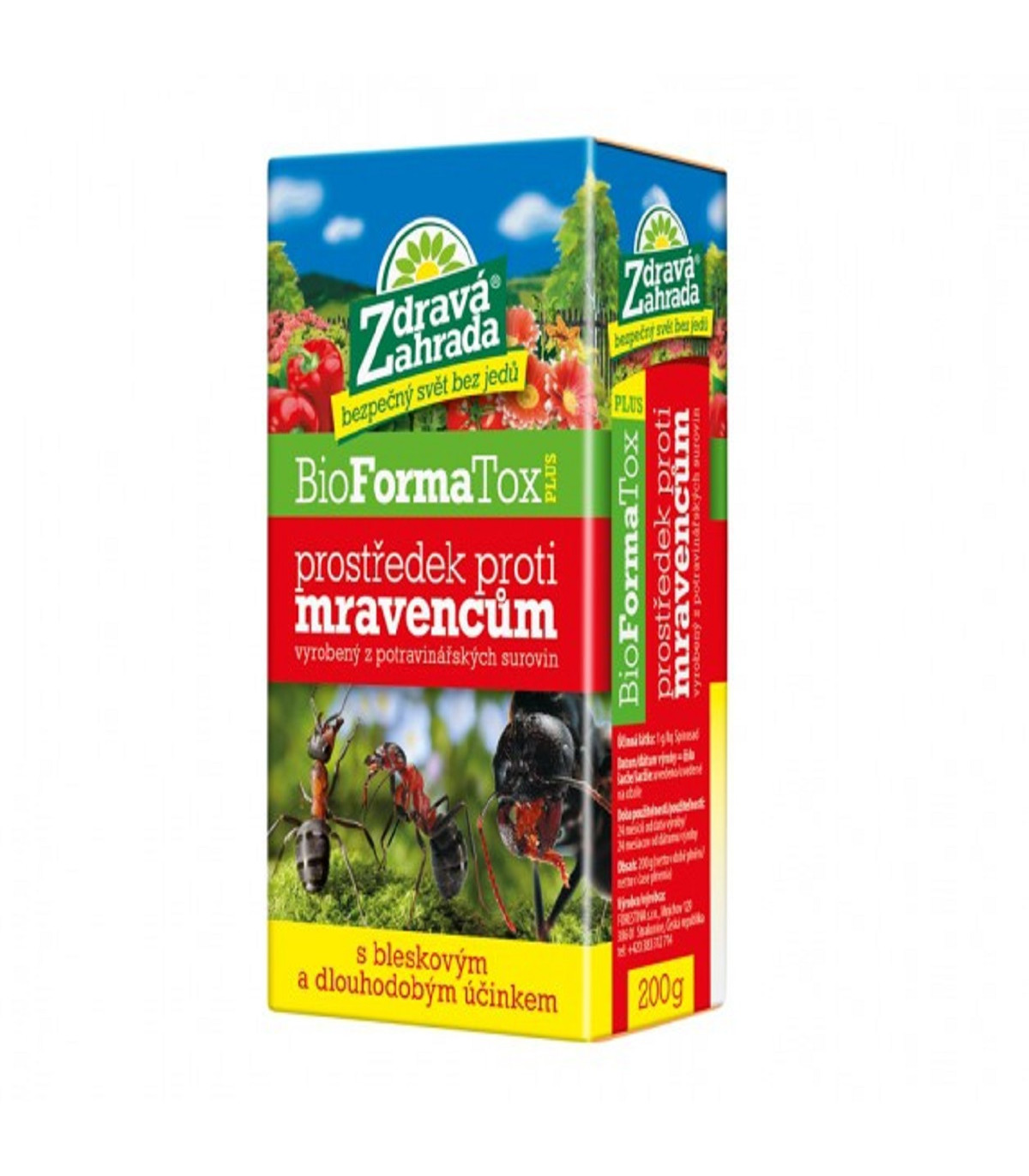 BioFormaTox plus - prípravok proti mravcom - Zdravá záhrada - ochrana rastlín - 200 g