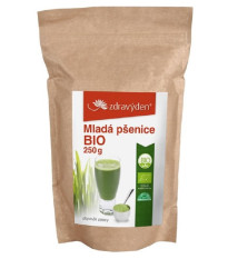 Mladá pšenica BIO - prášok - bio kvalita - 250 g