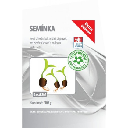 Bacti SM - Stimulátor zdravia rastlín pre semienka - 100 g